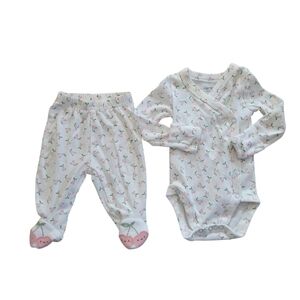 Carter's 2-Piece Cherry Print Newborn Outfit